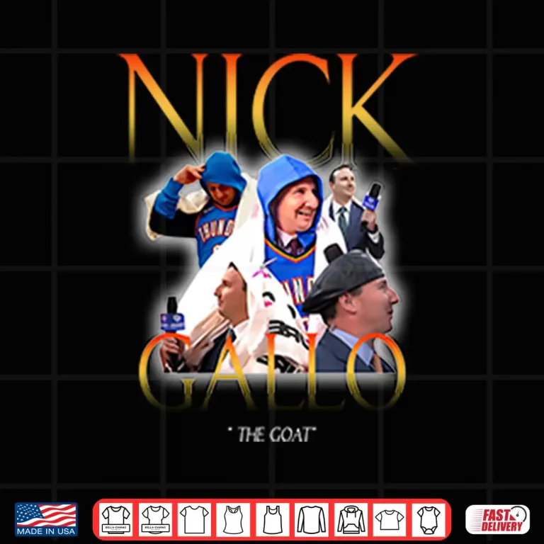 Design Nick Galo The Goat Shirt