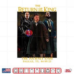 Design The Return Of The King The Journey Ends Dallas Shirt