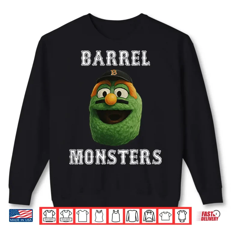 Sweatshirt Wally The Green Barrel Monsters Shirt