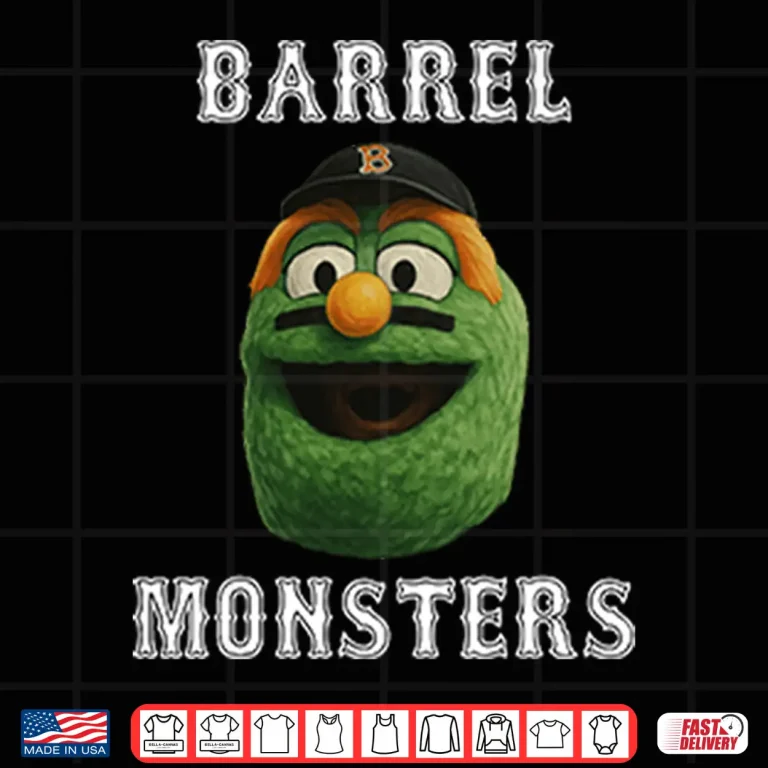 Design Wally The Green Barrel Monsters Shirt