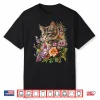 Cat Flower Floral Cute Kitten Graphic Shirt