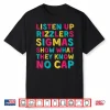 Funny Testing Shirt For Teachers   Listen Up Rizzlers Shirt