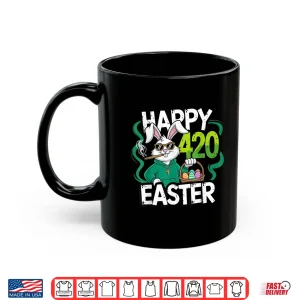 Happy 420 Easter Day Smoking Easter Bunny Shirt 3 Mug Happy 420 Easter Day Smoking Easter Bunny Shirt 1