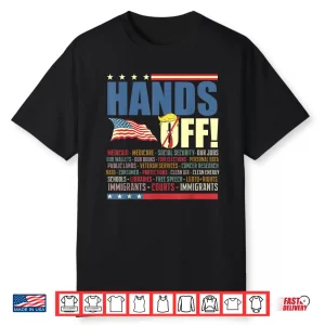 Resist Hands Off Protest Anti Trump Shirt