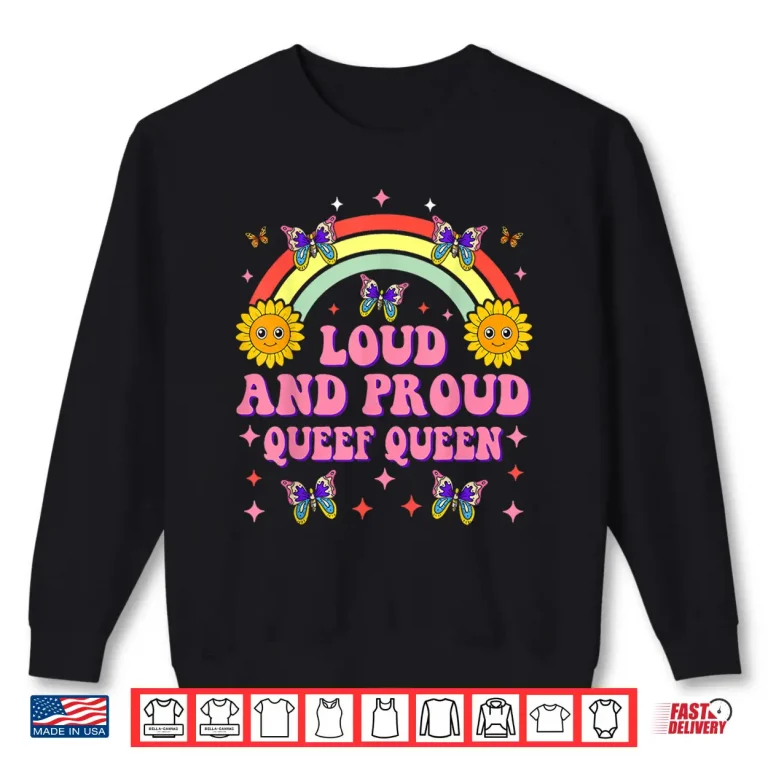 Sweatshirt Queef Queen Embarrassing Adult Women Inappropriate Queefing Shirt 1