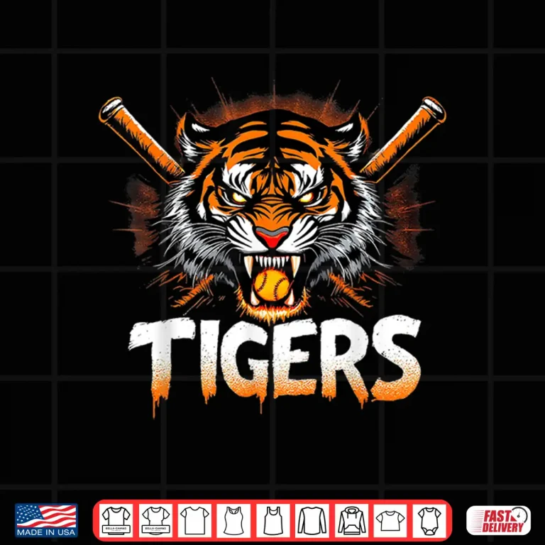 Design Distressed Tigers Classic Game Day Shirt