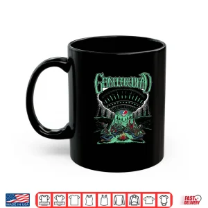 Mug Grateful Dead Skeletons and Aliens Camping Band Shirt