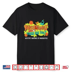 Phlebotomist Where Are You Mystery Machine Lab Week 2025 Shirt