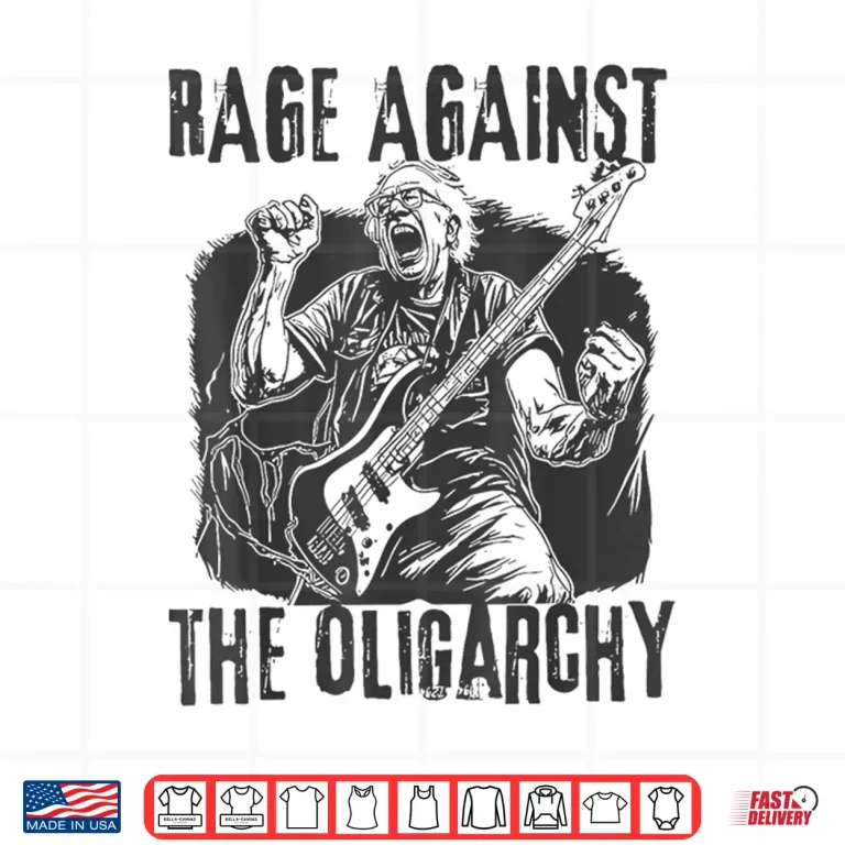 Design Rage Against Oligarchy Bernie Sanders Fight Protest Resist Shirt