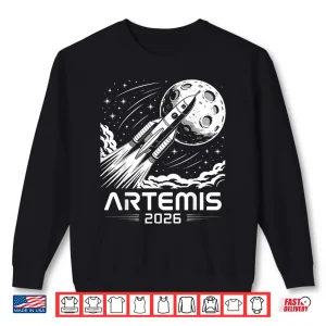 Sweatshirt Artemis Launch To The Moon Shirt 1
