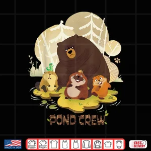 Design Disney Pixar Hoppers Pond Crew Mabel King George Ellen Tom Shirt 1