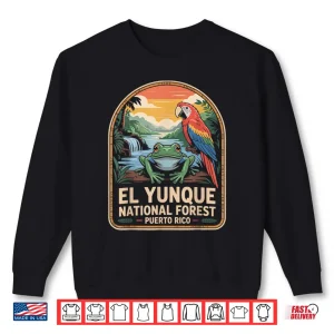 Sweatshirt El Yunque National Forest Shirt Wildlife Puerto Rico Shirt 1