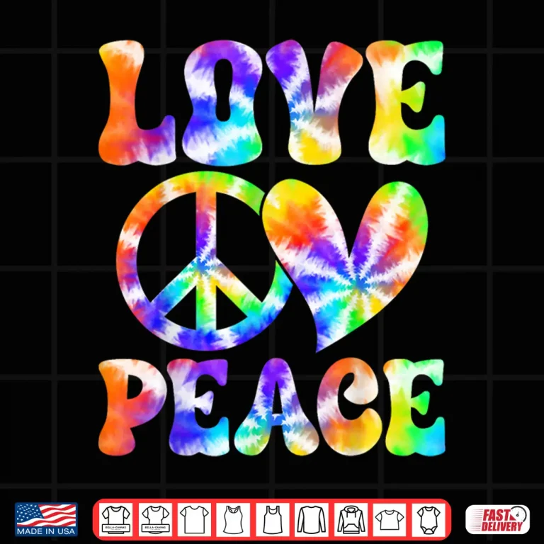 Valentine'S Day Love Peace Heart Tie Dye Couple Shirt 4 Design ValentineS Day Love Peace Heart Tie Dye Couple Shirt 1