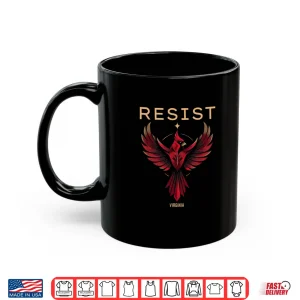 Mug Virginia Resist 2026 Symbol Of Rebel Alliance Red Cardinal Shirt 1