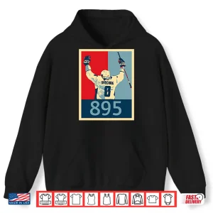 Hoodie Alexander Ovechkin 895 Goals Record Hockey Shirt