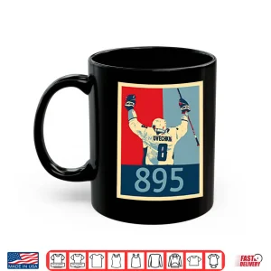 Mug Alexander Ovechkin 895 Goals Record Hockey Shirt