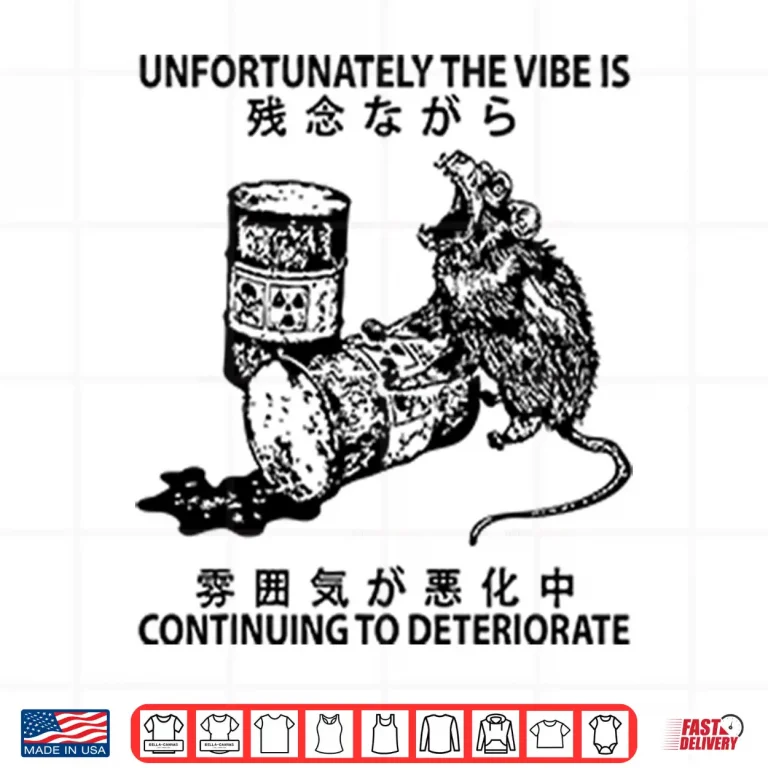 Design Mouse Unfortunately The Vibe Is Continuing To Deteriorate Shirt