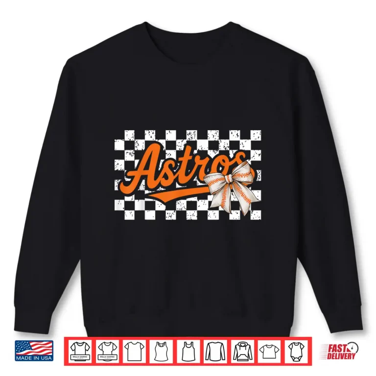 Sweatshirt Retro Houston Last Name Pride Personalized Funny Outfits Shirt