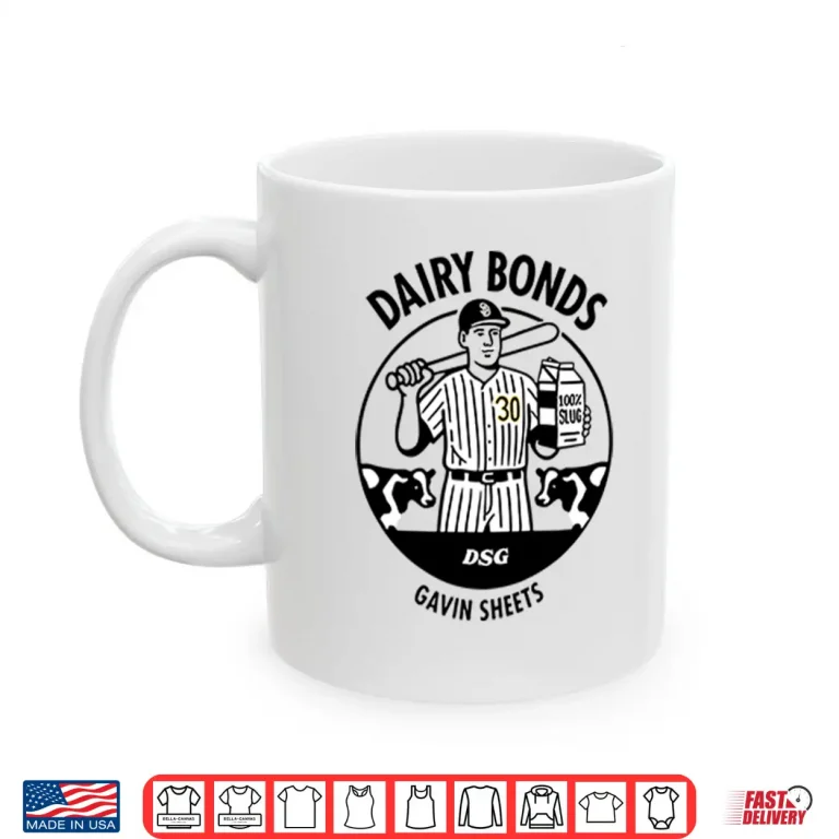 Mug Dairy Bonds Gavin Sheets Shirt