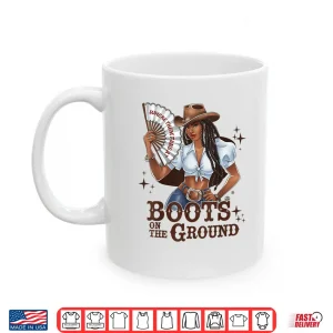 Mug Boots On The Ground Linedance Shirt