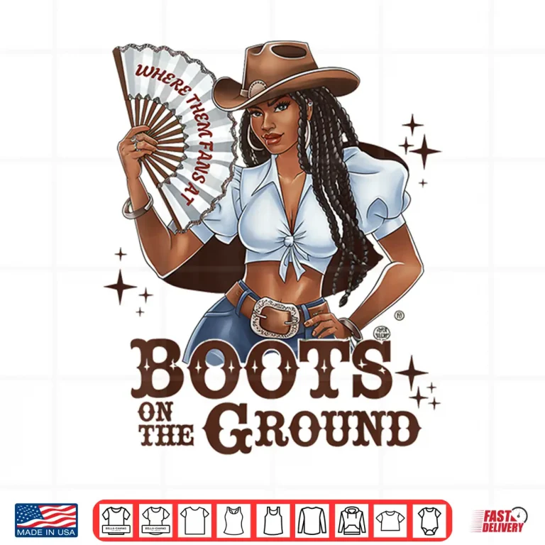 Design Boots On The Ground Linedance Shirt