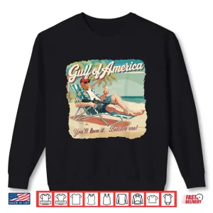 Sweatshirt Funny Trump Shirt Gulf Of Us America Est 2025 Shirt