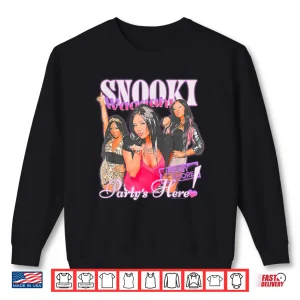 Sweatshirt Jersey Shore Partys Here Snooki Vintage Reality TV Show Shirt