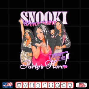 Design Jersey Shore Partys Here Snooki Vintage Reality TV Show Shirt