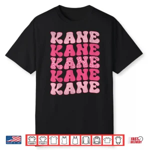 Retro Kane First Name Personalized Kane Groovy Vintage Shirt