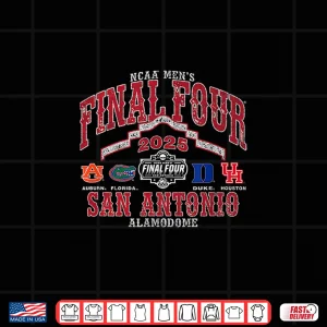 Design NCAA Final Four 2025 Basketball 4 Team Vintage San Antonio Shirt