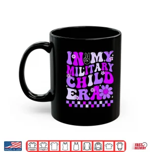 Mug Purple Up For Military Kids In My Military Child Era Month Shirt