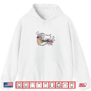 Hoodie Womens Floral Resist Not My President Anti Trump Shirt