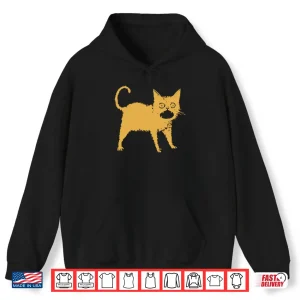 Hoodie Horrible Japanese Cat Shirt
