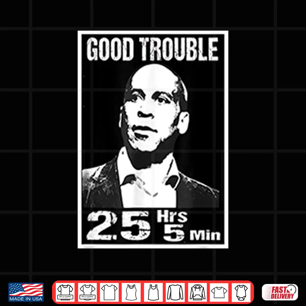 Good Trouble Corey Booker 25 Hrs And 5 Mins Shirt Good Trouble Corey Booker 25 Hrs And 5 Mins Shirt