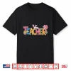 Easter Teacher Bunny Ears Teacher Life Easter Day Egg Women Shirt