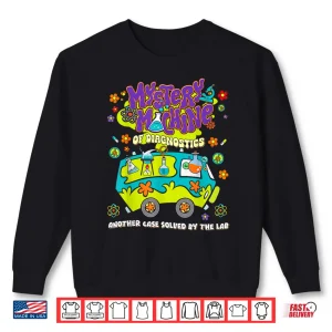 Sweatshirt Mystery Machine Of Diagnostics Lab Week 2025 Med Lab Tech Shirt