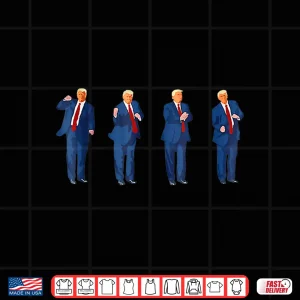 Design Trump Dance 4th Of July Trump 2025 Shirt
