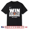 New York Knicks Win For The Boroughs 2025 Playoffs Shirt