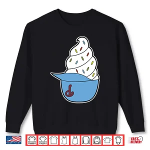 Sweatshirt Philadelphia Phillies Ice Cream Helmet Shirt