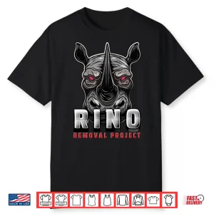 Rino Removal Project Logo Shirt