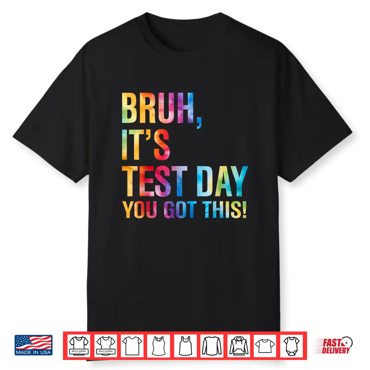 Bruh It’S Test Day You Got This Testing Day Teacher Kids Shirt Bruh It’S Test Day You Got This Testing Day Teacher Kids Shirt