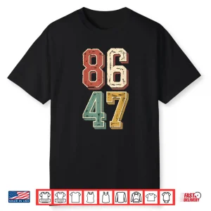 8647 Retro 86 47 Shirt