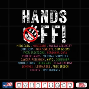 Design Hands Off Protest Saturday April 5 Shirt 1