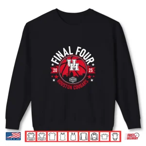 Sweatshirt Houston Cougars Basketball 2025 Mens Final Four NCAA Shirt