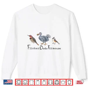 Sweatshirt Subtle Bird Anti Trump Shirt Bird Flicker Dodo Titmouse Shirt