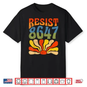 Vintage 86 47 Resist Flower Women President Shirt