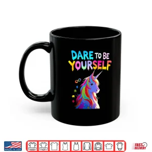 Mug Unicorn Autism Awareness Acceptance Autistic Girl Gifts Kids Shirt