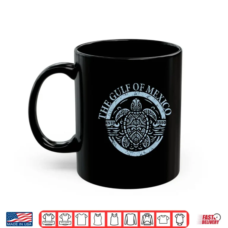 Mug Vintage Gulf Of Mexico Turtle Shirt