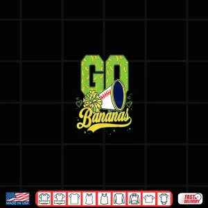 Design Go Banana Cheering Banana Lover Shirt