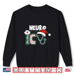 Sweatshirt Funny Neuro Icu Christmas Costume Intensive Care Unit Nurses Shirt